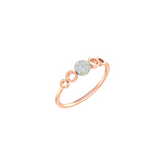 18K Gold & Diamond Ring For Women KLR-11